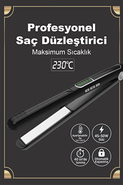 VERYFİT مكواة فرد الشعر الاحترافية 5 مراحل - 230 ° ألواح مطلية بالسيراميك مع ...