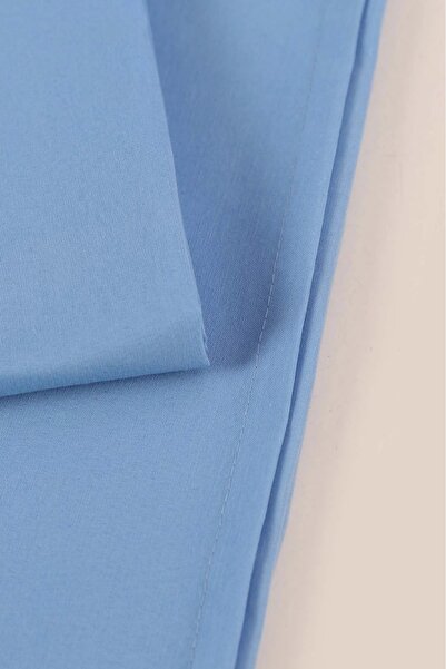 Bella Home غطاء وسادة مكون من قطعتين مغلف بالجيلاتين |   50×70 سم |   100% قطن أزرق