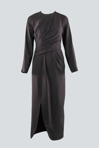 IDYL فستان منسدل بفتحة أمامية