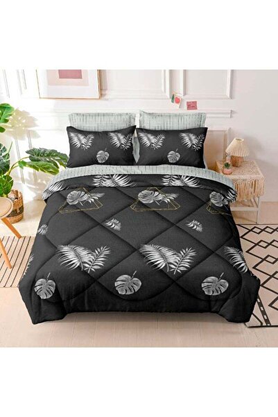 Noon East طقم غطاء لحاف 6 قطع | مصنوع من ألياف دقيقة ناعمة | ألوان متعددة