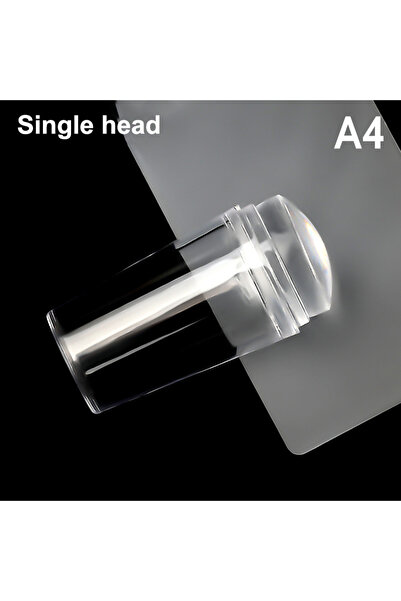 Choice ختم أظافر شفاف A4 مع مكشطة، قابل للمسح، قالب ختم أظافر فرنسية، أداة طب...