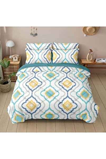 Noon East طقم غطاء لحاف من 6 قطع | مصنوع من ألياف دقيقة ناعمة | ألوان متعددة