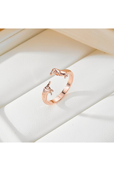 Choice Champagne gold 1/4Pc Fashionable and Cute Dachshund Design Multi-Color...