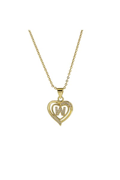 Choice قلادة بأحرف إنجليزية من الألف إلى الياء، مطلية بالذهب عيار 18 قيراطًا،...