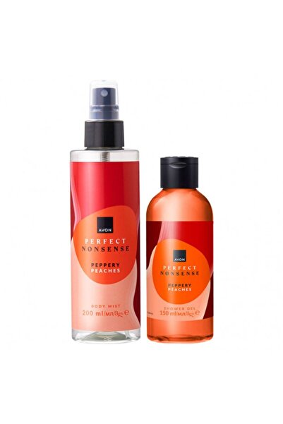 AVON Peppery Peaches PN Set