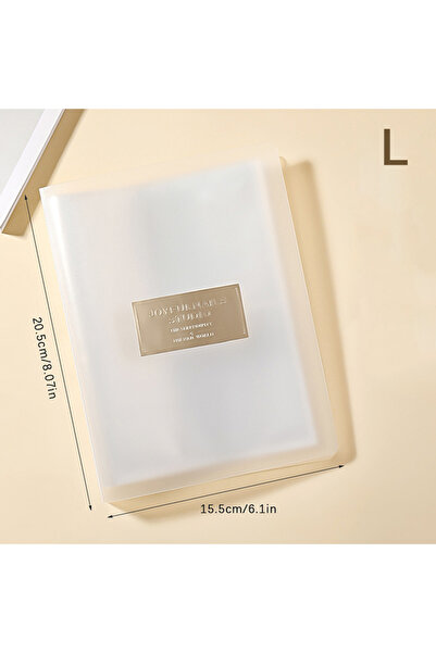 Choice مجموعة ألبوم ملصقات أظافر شفافة غير لامعة، 20 صفحة، حامل عرض فن الأظاف...