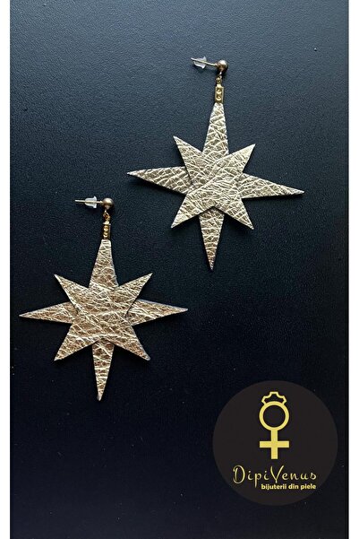 DipiVenus Stela Cercei Aurii Creponate