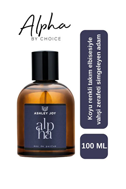 ASHLEY JOY Alpha Erkek Parfüm EDP 100 ML | Odunsu & Aromatik | Alabrian Berga...