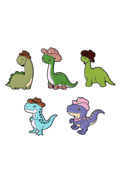 Choice24 مجموعة 19 دبوسًا مطليًا بالمينا لشخصيات أنمي (5-11 قطعة) - رسوم متحر...