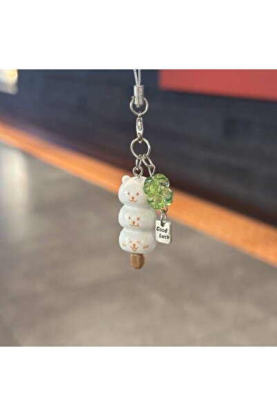 Choice green Cute Lucky Leaf Phone Charms Pendant Kawaii Cat Cases For iPhone...