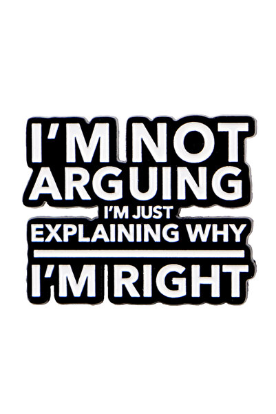 Choice 4 دبابيس مينا مضحكة تحمل اقتباسات عن اضطراب فرط الحركة ونقص الانتباه، ...