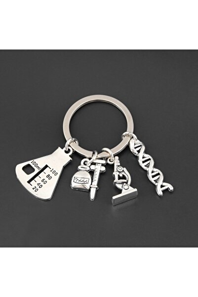 Choice E3009 1Pc Chemical Molecular DNA Microscope Keychain Microscope Experi...
