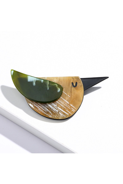 Choice بروش طائر أنيق من الأكريليك، رقم الموديل D8-2-7521، إكسسوارات نسائية ع...