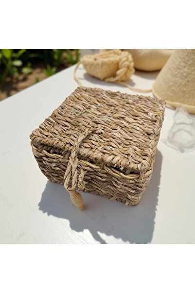 URALLAR HOME DESİGN KAPAKLI PEÇETELİK ve KOZMETİK KUTUSU