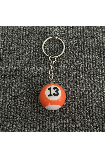 Choice NO.13 All-Color Billiard Ball Keychain Accessory, Car Keychain Charm, ...