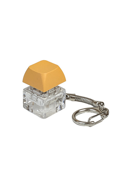 Choice سلسلة مفاتيح صفراء Merit +1 Muyu Decompression، أزرار لوحة مفاتيح ميكا...