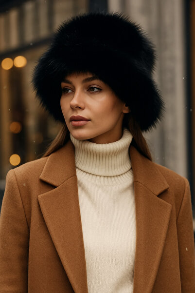 keisy Thick Plush Kalpak Adjustable Premium Women Hat