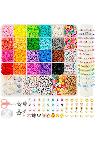 Choice مجموعة صنع المجوهرات اليدوية باللون الوردي، أكثر من 3200 قطعة، مناسبة ...