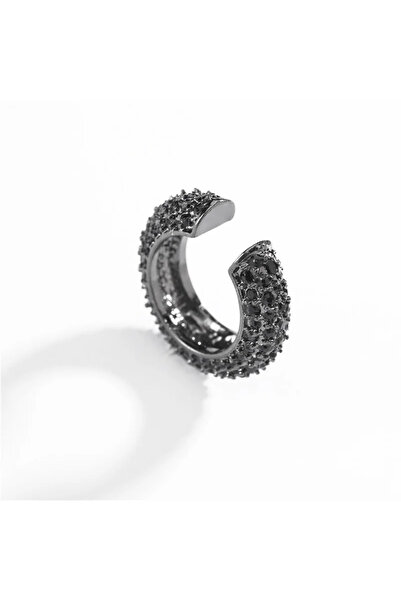 Choice 20042-5 سوار أذن عصري هندسي متعدد الألوان مرصع بكريستال الزركونيا المكعب، قابل للتكديس، على شكل حرف C، لا يتطلب ثقب الأذن