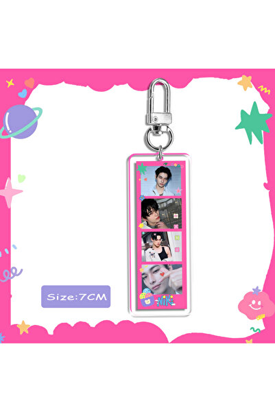 Choice TKEN19-7 Kpop سلسلة مفاتيح مصنوعة من الأكريليك الرغبة إطلاق العنان لألبوم JUNGWON HEESEUNG JAKE Ni-ki SUNGHOON SUNOO Jay K