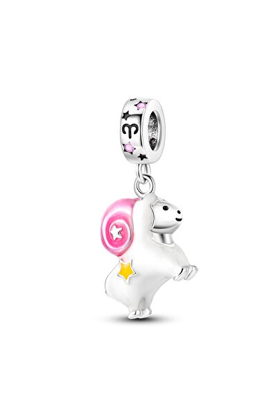 Choice KTC756-3 فضة عيار 925، 12 تعليقة مضيئة على شكل أبراج، تناسب الأساور ال...