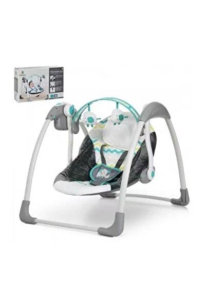 Gonice أرجوحة أطفال أوتوماتيكية للأطفال حديثي الولادة وحتى سن المشي، مزودة بم...