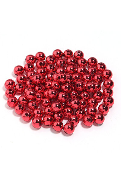 choice2 8 مم، 100 قطعة، أحمر، 50-200 قطعة/مجموعة، خرز أكريليك دائري 8-12 مم، ...