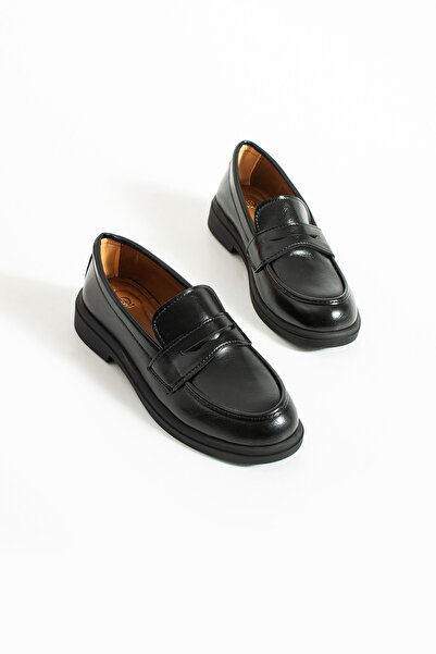 nevanın pabuçları Como günlük kullanım cilt kadın loafer