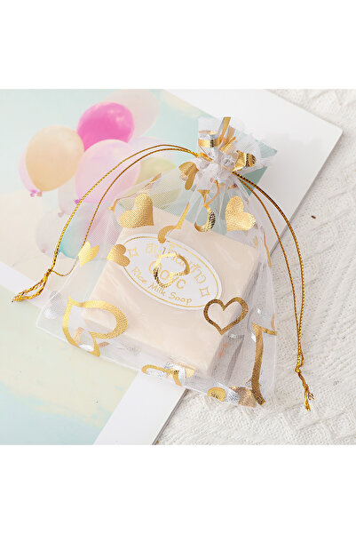 Choice 7×9 سم - 50 قطعة بيضاء، 20/50 قطعة/مجموعة، حقيبة هدايا من الأورجانزا ب...