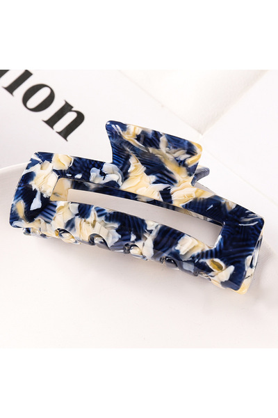 Choice N Vintage Crab Hair Clip Women Hair Clip Simple Geometry Acetate Hair ...