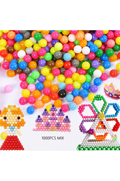 Choice3 1000 قطعة متنوعة (400/600/1000 قطعة) خرز لاصق سحري 5 مم بألوان مختلطة...