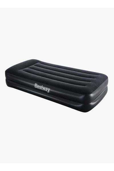Intex Air Bed with Built-in AC Pump Double Black 75 x 38 x 18 inches