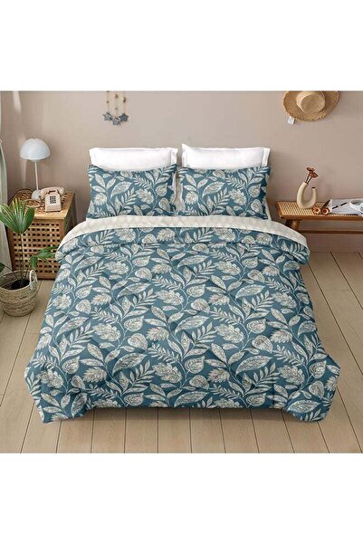 Noon East طقم لحاف من 4 قطع | مصنوع من ألياف دقيقة ناعمة | ألوان متعددة