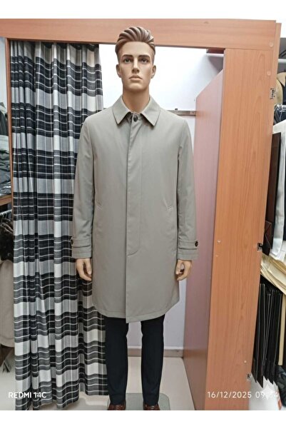 MESUT COLLECTİON MONTIERO TRENÇ KOT ( KUŞAKSIZ )