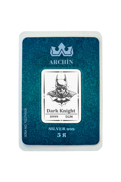 archin Saf Gümüşten Üretilmiş Batman Temalı Doğum Günü Hediyesine Özel Koleks...