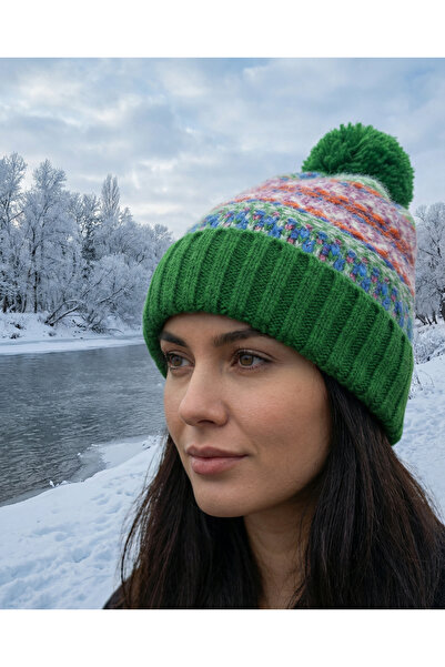 LAGRANZE Tricotaj Alpine Chic Beretă pentru femei