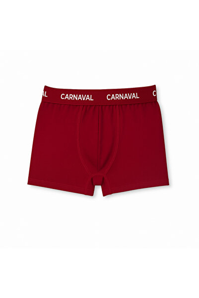 CARNAVAL SOCKS Burgundy Colored Premium Cotton Men's Boxer