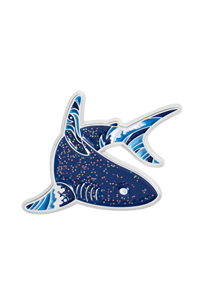 Choice QHXZ5220 Cartoon Sparkling Underwater Marine Animals Enamel Pins Glitt...