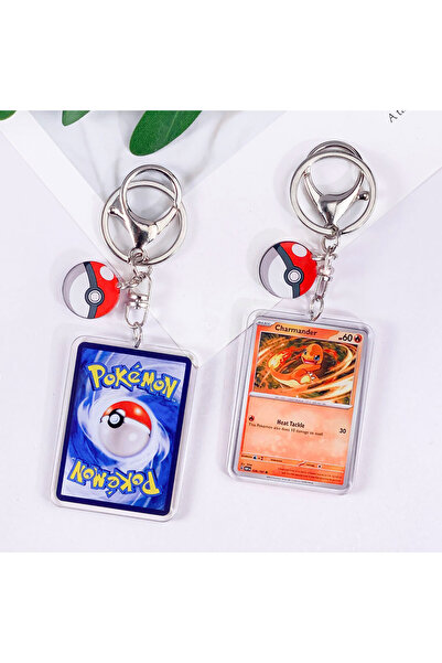 Miniso 6 cm 6 Anime Pokémon Cute Acrylic Car Keychain Accessories Pikachu Cha...