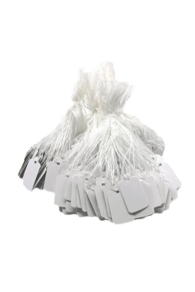 Choice 500 قطعة من ملصقات المجوهرات بخيط قطني، مناسبة لبطاقات تعريف المنتجات ...