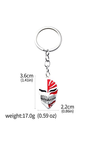 Miniso K00660-01 Anime BLEACH: Thousand-Year Blood War Keychains Kurosaki Ich...