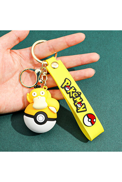 Choice قطعة واحدة KC4604، مجموعة من 10 قطع من سلاسل مفاتيح بوكيمون ثلاثية الأ...