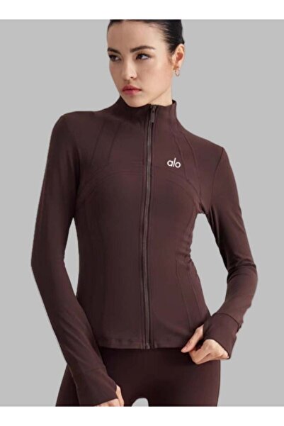 Alo Fitness Jacket - Quick Dry Slim Fit - Perfect for Running, Cycling, and Yoga