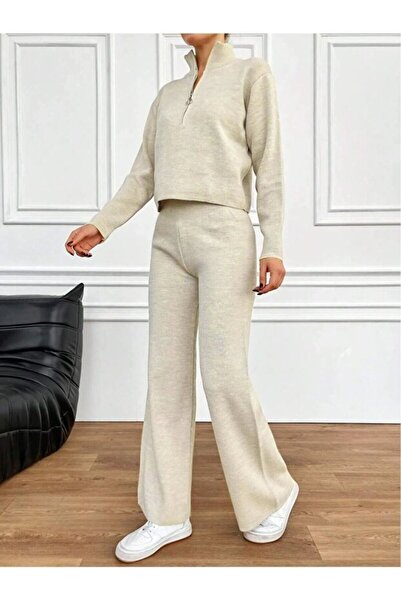 ÇILDIR ÖRME Set de tricotaje din 2 piese