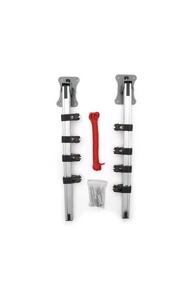 Tak-As Aluminum Fixed Roller Clothes Rack