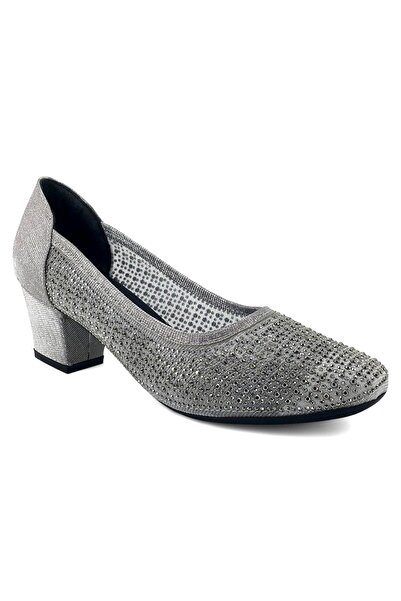 Beety 86005 25Ka Women's Evening Dress Shoes Platinum