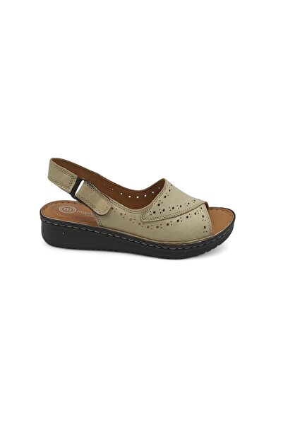 Mammamia Sandale de damă, mărimea 36, ​​piele, crem