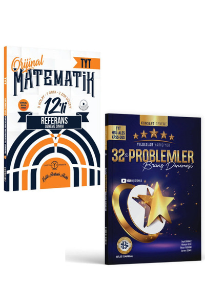 Orijinal Yayınları Orijinal 2026 TYT Matematik 12 li ve Bilgi Sarmal TYT MSÜ ...