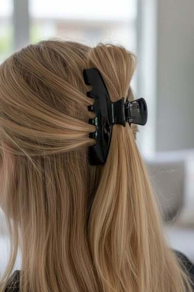 TAKIŞTIR Siyah Renk Mandal Toka