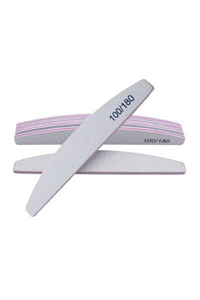 Anıl Gel Polish 100/180 Çift Taraflı Kağıt Törpü ; Törpü Kalıcı Oje Protez Tırnak (1 Adet)